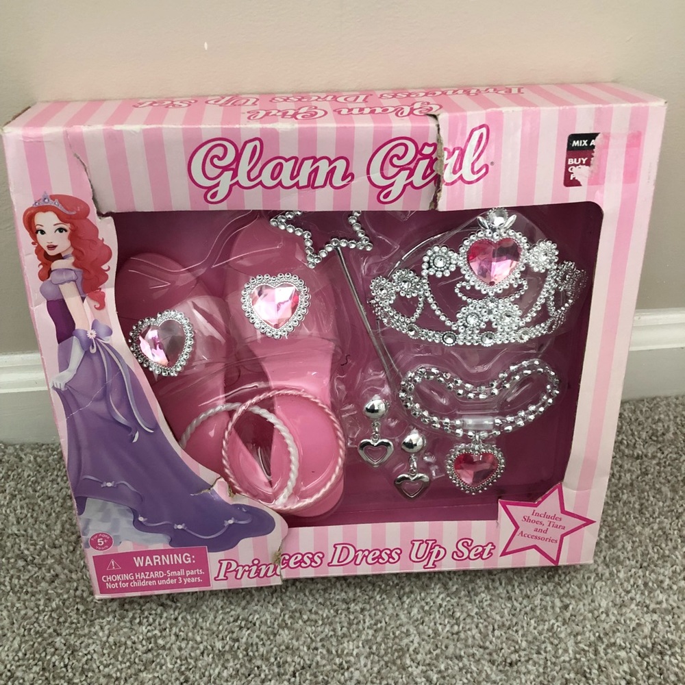 NEW glam girl princess set